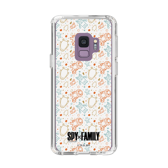 スリムプロテクションケース［ SPY×FAMILY - ぬいぐるみ - 総柄 ］