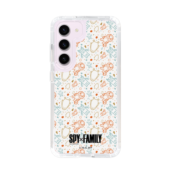 スリムプロテクションケース［ SPY×FAMILY - ぬいぐるみ - 総柄 ］