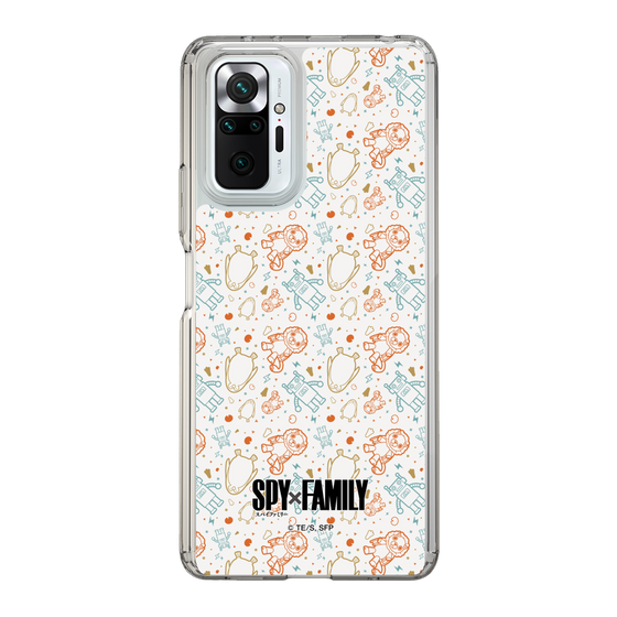 スリムプロテクションケース［ SPY×FAMILY - ぬいぐるみ - 総柄 ］