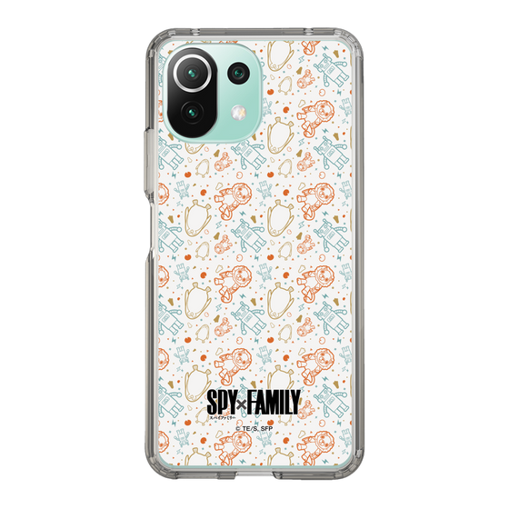 スリムプロテクションケース［ SPY×FAMILY - ぬいぐるみ - 総柄 ］