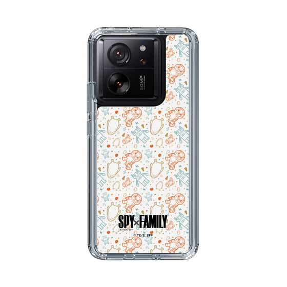 スリムプロテクションケース［ SPY×FAMILY - ぬいぐるみ - 総柄 ］