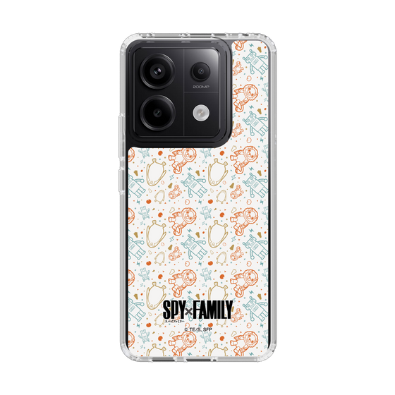 スリムプロテクションケース［ SPY×FAMILY - ぬいぐるみ - 総柄 ］