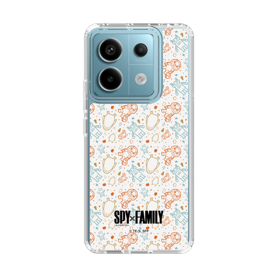 スリムプロテクションケース［ SPY×FAMILY - ぬいぐるみ - 総柄 ］