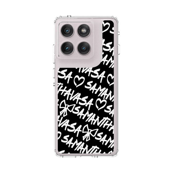 スリムプロテクションケース［ Samantha Thavasa - スクリッタ - ブラック ］