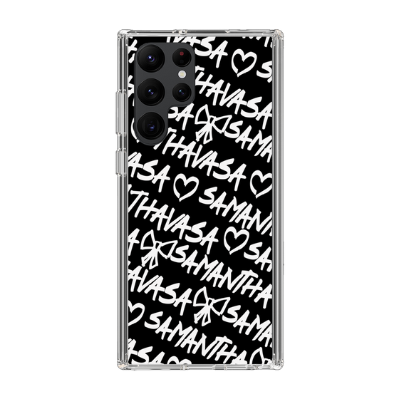 スリムプロテクションケース［ Samantha Thavasa - スクリッタ - ブラック ］