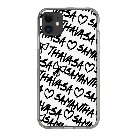 スリムプロテクションケース［ Samantha Thavasa - スクリッタ - ホワイト ］