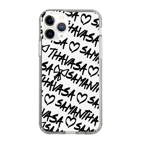 スリムプロテクションケース［ Samantha Thavasa - スクリッタ - ホワイト ］