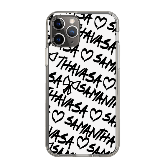 スリムプロテクションケース［ Samantha Thavasa - スクリッタ - ホワイト ］