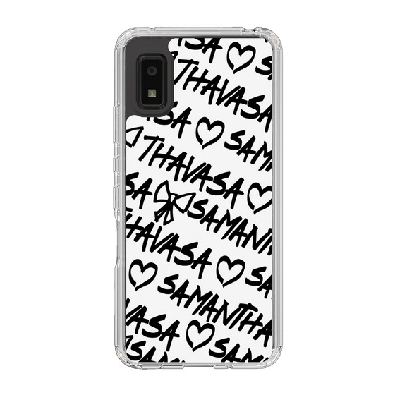 スリムプロテクションケース［ Samantha Thavasa - スクリッタ - ホワイト ］