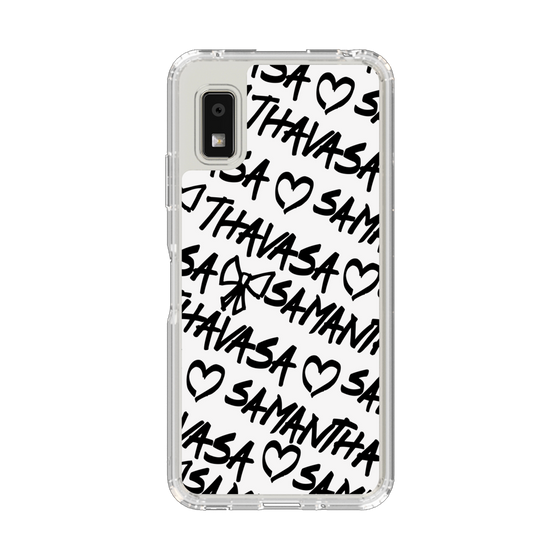 スリムプロテクションケース［ Samantha Thavasa - スクリッタ - ホワイト ］