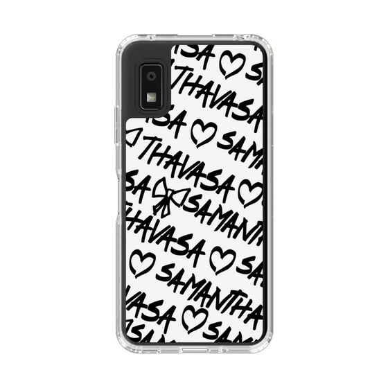 スリムプロテクションケース［ Samantha Thavasa - スクリッタ - ホワイト ］