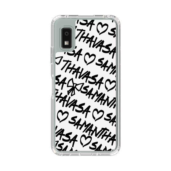 スリムプロテクションケース［ Samantha Thavasa - スクリッタ - ホワイト ］