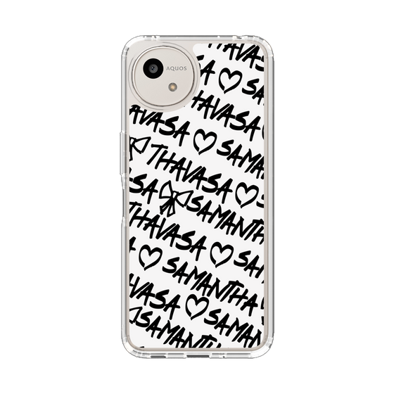 スリムプロテクションケース［ Samantha Thavasa - スクリッタ - ホワイト ］