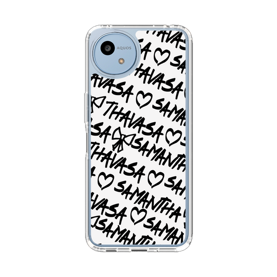 スリムプロテクションケース［ Samantha Thavasa - スクリッタ - ホワイト ］