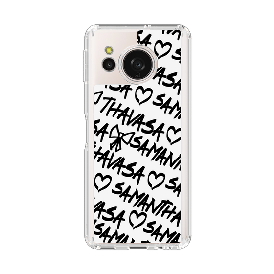 スリムプロテクションケース［ Samantha Thavasa - スクリッタ - ホワイト ］