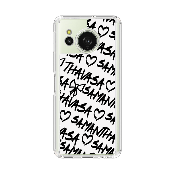 スリムプロテクションケース［ Samantha Thavasa - スクリッタ - ホワイト ］