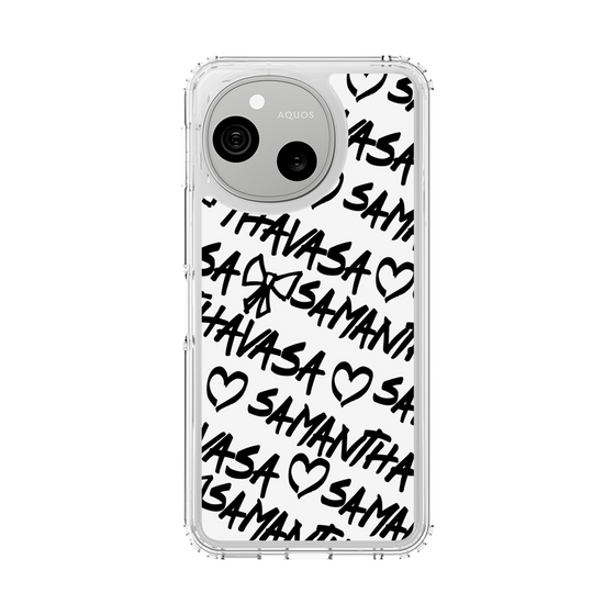 スリムプロテクションケース［ Samantha Thavasa - スクリッタ - ホワイト ］