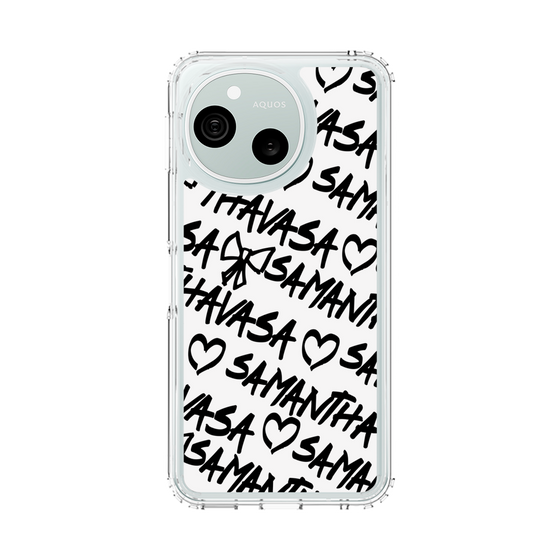 スリムプロテクションケース［ Samantha Thavasa - スクリッタ - ホワイト ］