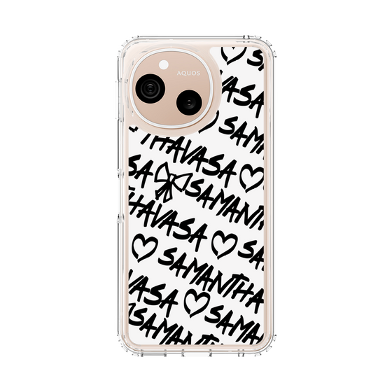 スリムプロテクションケース［ Samantha Thavasa - スクリッタ - ホワイト ］