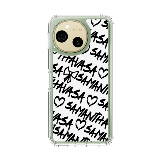 スリムプロテクションケース［ Samantha Thavasa - スクリッタ - ホワイト ］