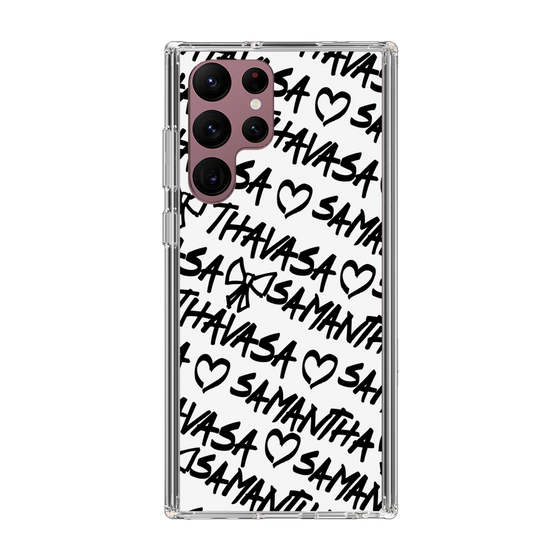 スリムプロテクションケース［ Samantha Thavasa - スクリッタ - ホワイト ］