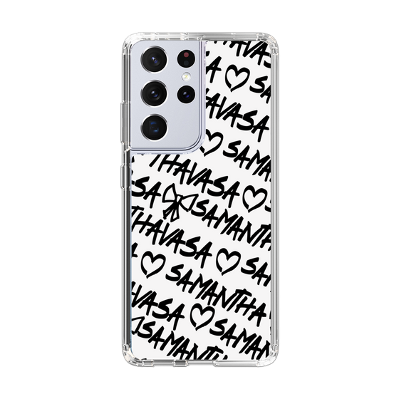 スリムプロテクションケース［ Samantha Thavasa - スクリッタ - ホワイト ］