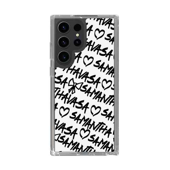 スリムプロテクションケース［ Samantha Thavasa - スクリッタ - ホワイト ］