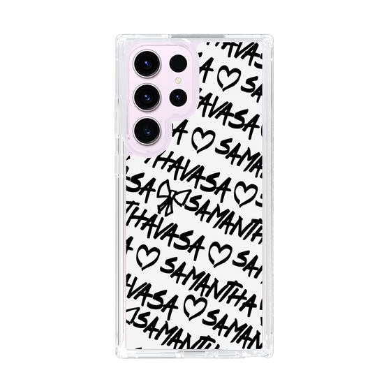 スリムプロテクションケース［ Samantha Thavasa - スクリッタ - ホワイト ］