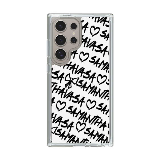 スリムプロテクションケース［ Samantha Thavasa - スクリッタ - ホワイト ］