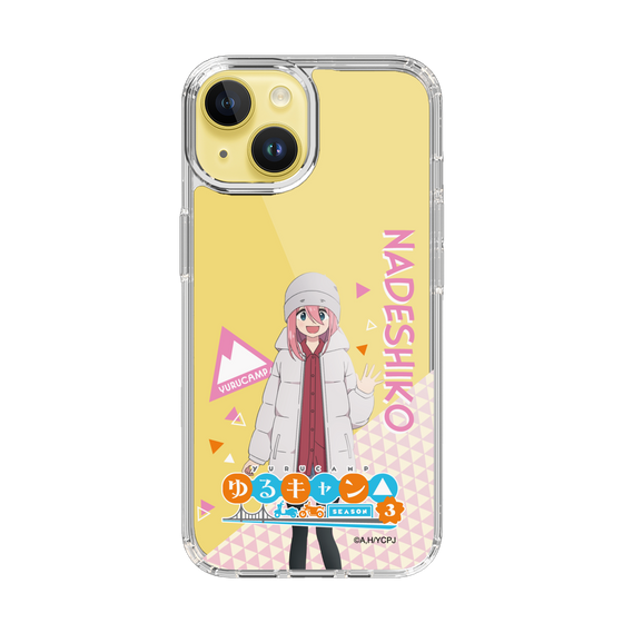 スリムプロテクションケース［ 『ゆるキャン△ SEASON3』- 各務原 なでしこ - 立ち絵 ］