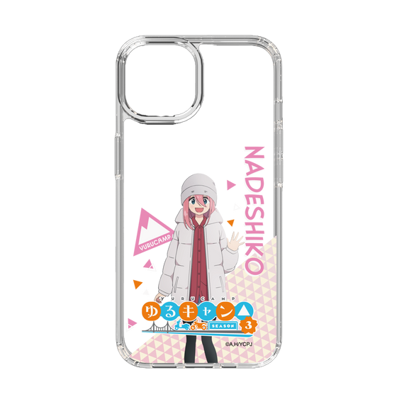 スリムプロテクションケース［ 『ゆるキャン△ SEASON3』- 各務原 なでしこ - 立ち絵 ］
