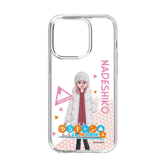 スリムプロテクションケース［ 『ゆるキャン△ SEASON3』- 各務原 なでしこ - 立ち絵 ］