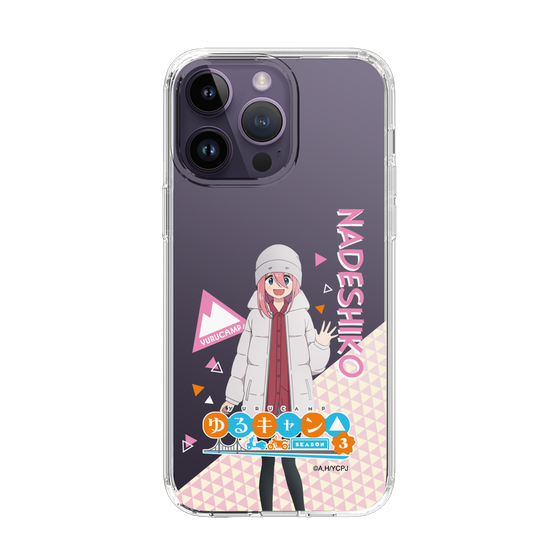 スリムプロテクションケース［ 『ゆるキャン△ SEASON3』- 各務原 なでしこ - 立ち絵 ］