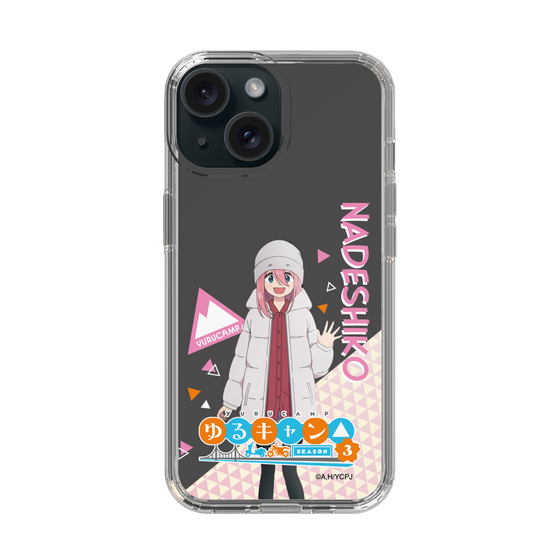 スリムプロテクションケース［ 『ゆるキャン△ SEASON3』- 各務原 なでしこ - 立ち絵 ］