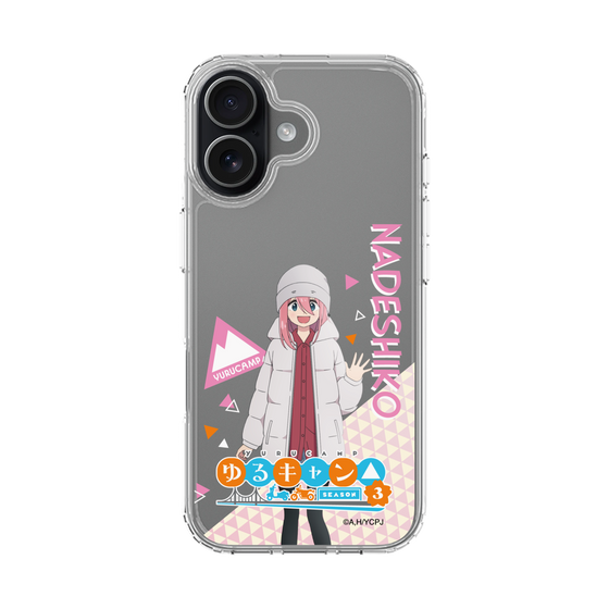 スリムプロテクションケース［ 『ゆるキャン△ SEASON3』- 各務原 なでしこ - 立ち絵 ］