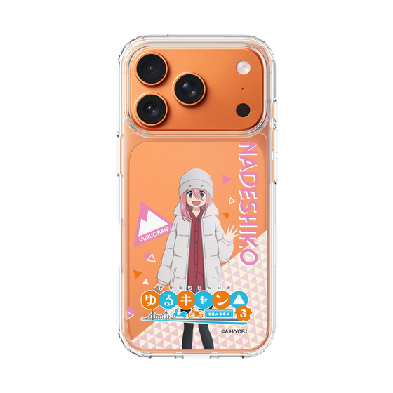 スリムプロテクションケース［ 『ゆるキャン△ SEASON3』- 各務原 なでしこ - 立ち絵 ］