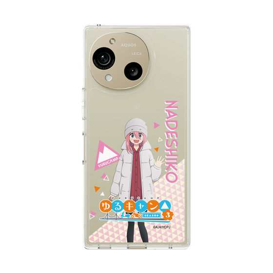 スリムプロテクションケース［ 『ゆるキャン△ SEASON3』- 各務原 なでしこ - 立ち絵 ］