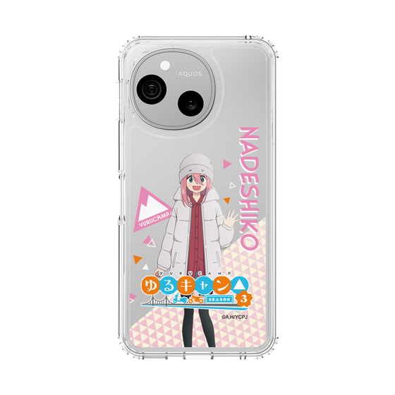 スリムプロテクションケース［ 『ゆるキャン△ SEASON3』- 各務原 なでしこ - 立ち絵 ］