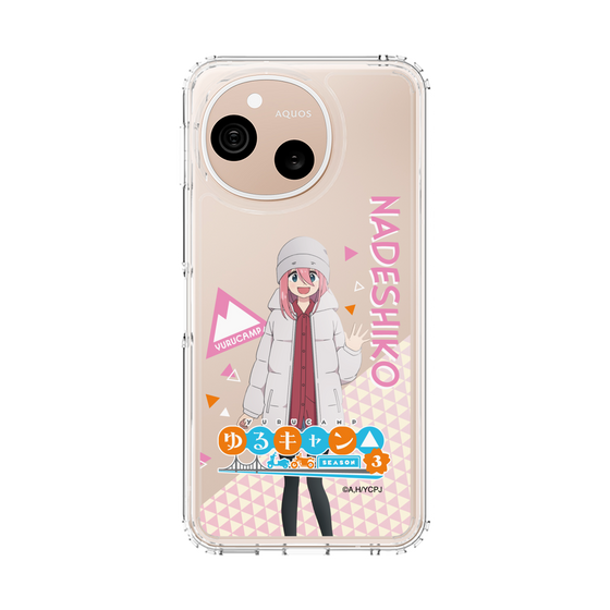 スリムプロテクションケース［ 『ゆるキャン△ SEASON3』- 各務原 なでしこ - 立ち絵 ］