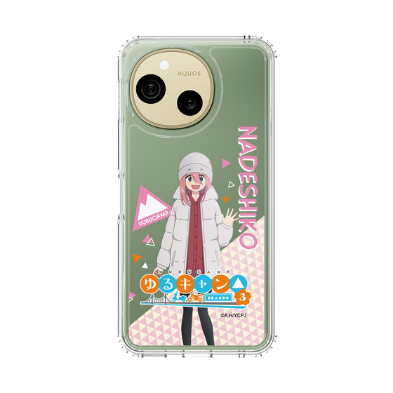 スリムプロテクションケース［ 『ゆるキャン△ SEASON3』- 各務原 なでしこ - 立ち絵 ］
