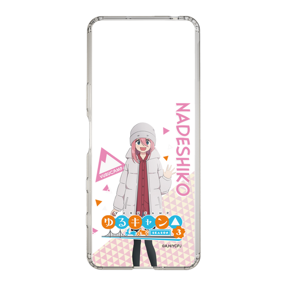 スリムプロテクションケース［ 『ゆるキャン△ SEASON3』- 各務原 なでしこ - 立ち絵 ］