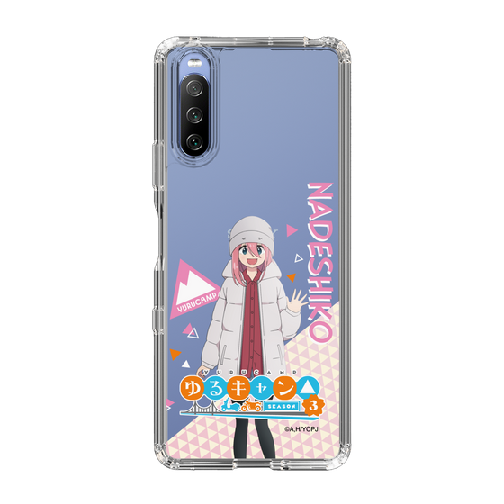スリムプロテクションケース［ 『ゆるキャン△ SEASON3』- 各務原 なでしこ - 立ち絵 ］
