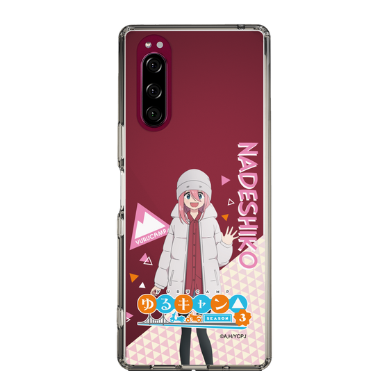 スリムプロテクションケース［ 『ゆるキャン△ SEASON3』- 各務原 なでしこ - 立ち絵 ］