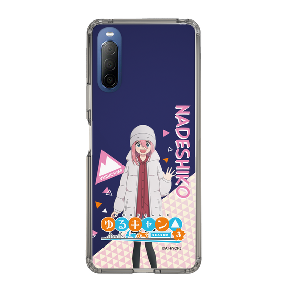 スリムプロテクションケース［ 『ゆるキャン△ SEASON3』- 各務原 なでしこ - 立ち絵 ］