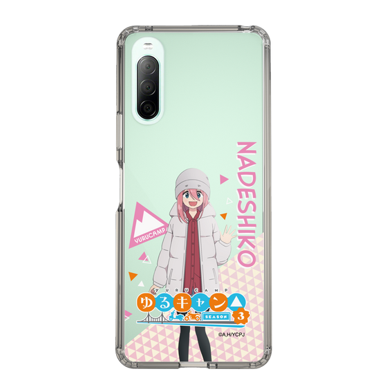 スリムプロテクションケース［ 『ゆるキャン△ SEASON3』- 各務原 なでしこ - 立ち絵 ］