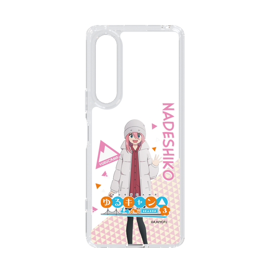 スリムプロテクションケース［ 『ゆるキャン△ SEASON3』- 各務原 なでしこ - 立ち絵 ］