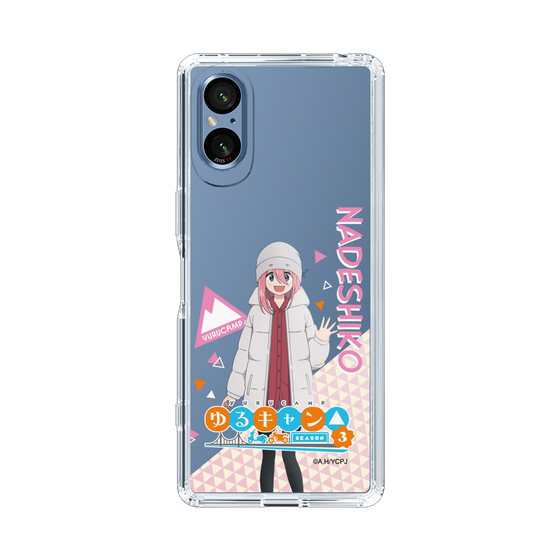 スリムプロテクションケース［ 『ゆるキャン△ SEASON3』- 各務原 なでしこ - 立ち絵 ］