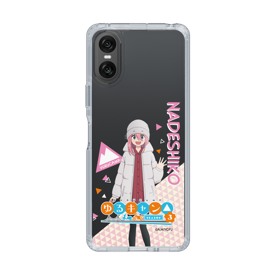 スリムプロテクションケース［ 『ゆるキャン△ SEASON3』- 各務原 なでしこ - 立ち絵 ］