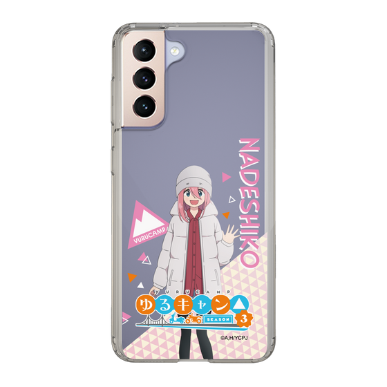 スリムプロテクションケース［ 『ゆるキャン△ SEASON3』- 各務原 なでしこ - 立ち絵 ］