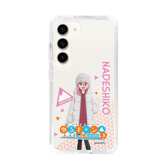 スリムプロテクションケース［ 『ゆるキャン△ SEASON3』- 各務原 なでしこ - 立ち絵 ］
